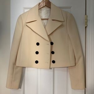 Cream Dolce & Gabbana Wool Skirt Suit - Never Worn